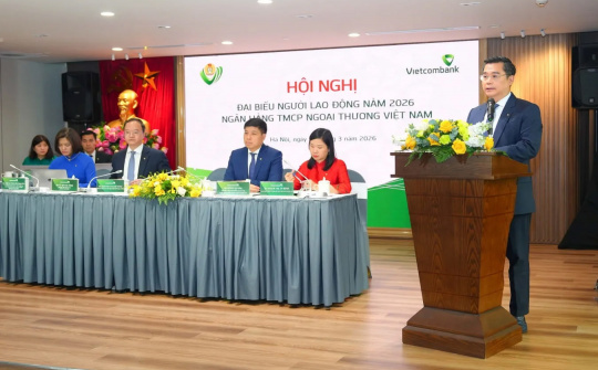 Vietcombank tổ chức thành công Hội nghị đại biểu Người lao động năm 2026
