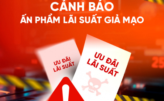 Cảnh giác ấn phẩm giả mạo lãi suất, nguy cơ mất tài khoản khi quét mã QR