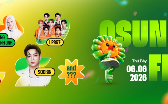 OCB khuấy động mùa hè với đại nhạc hội quy mô lớn OSun Fest