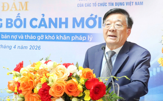 TS. Nguyễn Quốc Hùng: Xử lý và thu hồi nợ xấu là nhiệm vụ cấp thiết trong bối cảnh mới