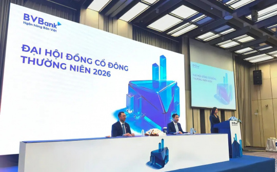 BVBank đặt mục tiêu tăng trưởng lợi nhuận 34%