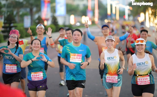 BIDV lan tỏa lối sống năng động tại Tiền Phong Marathon 2026
