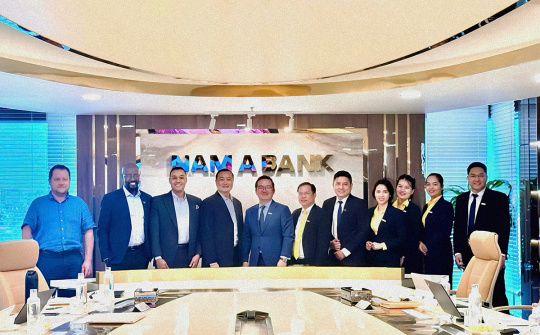 Nam A Bank tiếp nhận thêm 20 triệu USD từ BlueOrchard