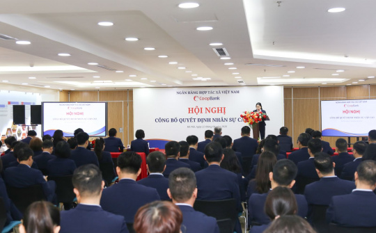 Co-opBank kiện toàn nhân sự cấp cao, nâng cao quản trị