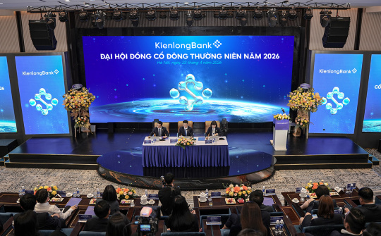 ĐHĐCĐ 2026: KienlongBank thông qua nhiều định hướng chiến lược