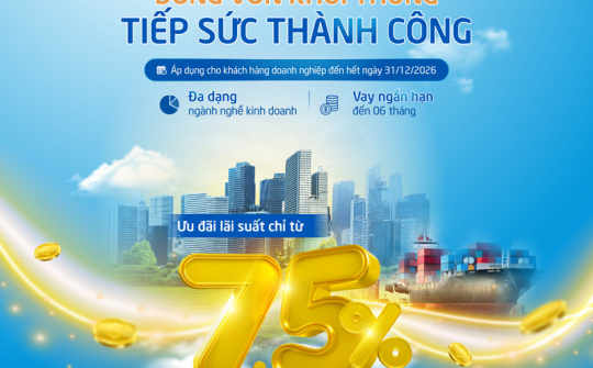 BAOVIET Bank triển khai gói vay ưu đãi từ 7,5%/năm