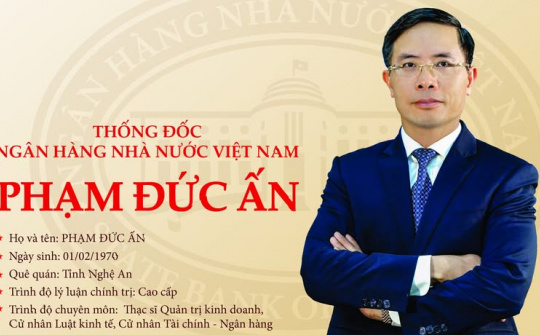 [Infographics] Tiểu sử Thống đốc Ngân hàng Nhà nước Việt Nam Phạm Đức Ấn