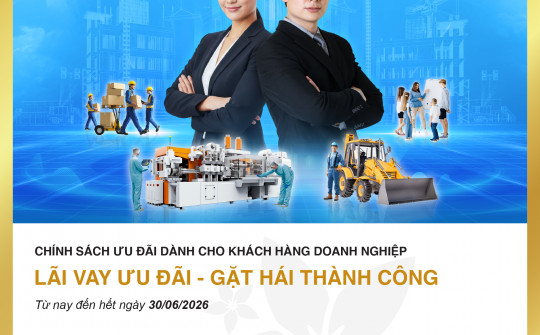 Bac A Bank tung gói vay ưu đãi từ 8,4%/năm cho doanh nghiệp