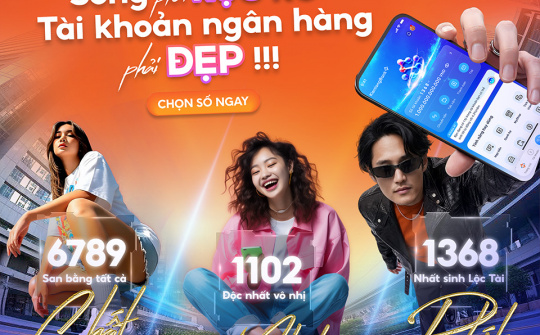 KienlongBank ra mắt tài khoản số đẹp, cá nhân hóa trải nghiệm ngân hàng số