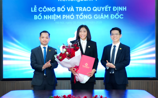 KienlongBank bổ nhiệm bà Vũ Thị Phương giữ chức Phó Tổng Giám đốc