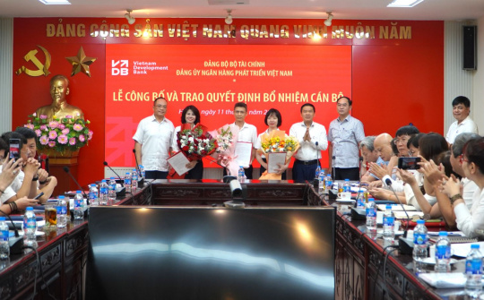 VDB bổ nhiệm lãnh đạo các cơ quan tham mưu, giúp việc Đảng ủy