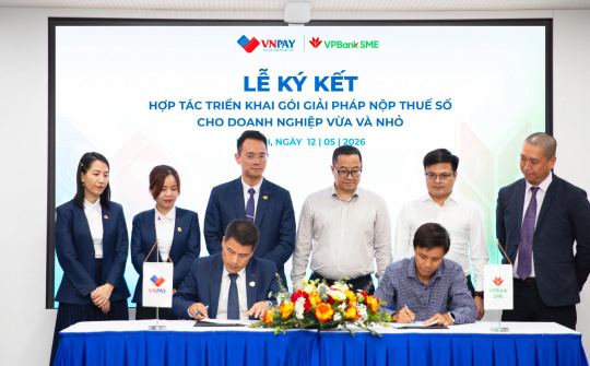 VPBank và VNPAY đẩy mạnh giải pháp nộp thuế số cho khách hàng doanh nghiệp