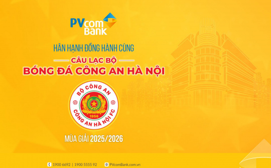 PVcomBank đồng hành CAHN FC phát triển bóng đá Việt Nam