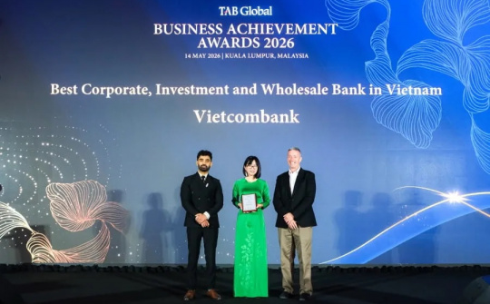 Vietcombank giành 7 giải thưởng quốc tế tại The Asian Banker Summit 2026