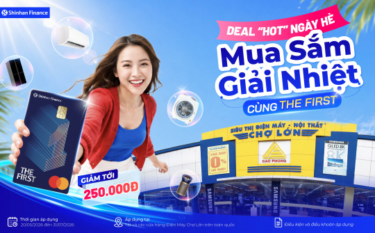 Deal “HOT” ngày hè – Mua sắm giải nhiệt cùng THE FIRST
