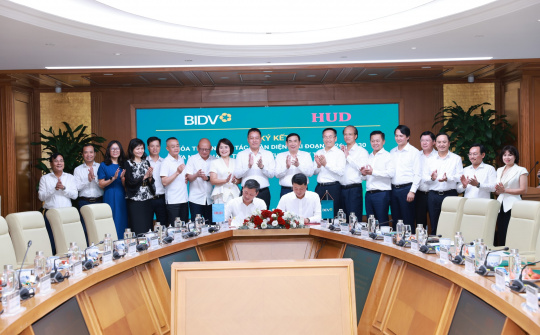 BIDV và HUD tăng cường hợp tác toàn diện giai đoạn 2026 - 2030