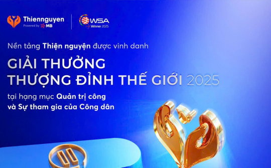 World Summit Awards 2025 vinh danh Nền tảng Thiện nguyện của Việt Nam