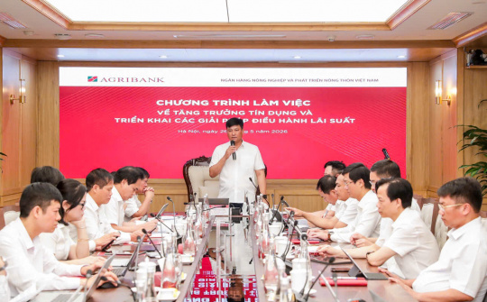 Agribank tăng cường điều hành kinh doanh, thúc đẩy tăng trưởng tín dụng an toàn, hiệu quả năm 2026