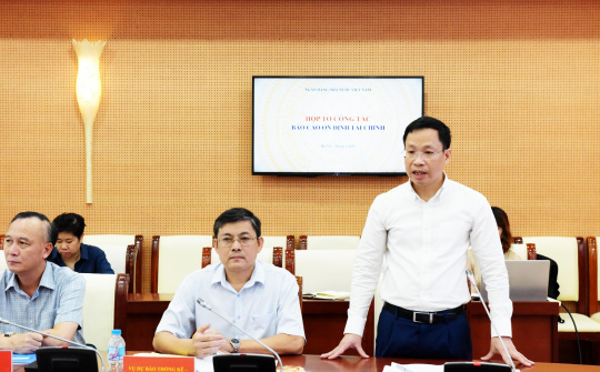 Ngân hàng Nhà nước họp tổ công tác ổn định tài chính: Rà soát báo cáo năm 2025, định hướng nhiệm vụ năm 2026