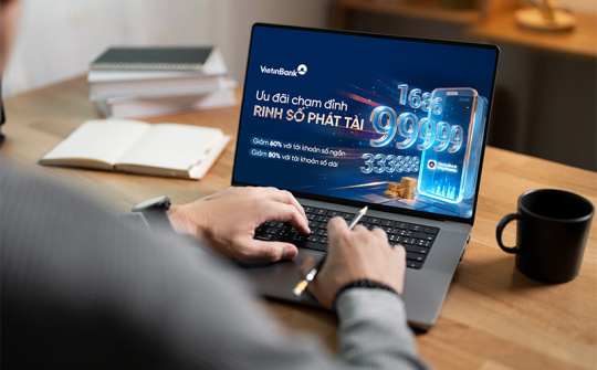 Cơ hội sở hữu tài khoản số đẹp từ ưu đãi lớn nhất năm của VietinBank