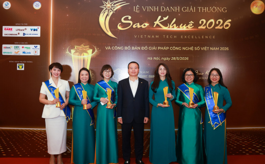 Sao Khuê 2026: Dấu ấn số hóa vượt trội của BIDV
