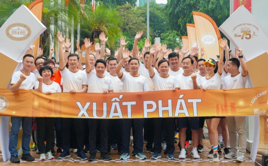 Hơn 9.000 cán bộ Agribank lan tỏa tinh thần vì cộng đồng qua giải chạy “75 năm Ngân hàng Việt Nam”