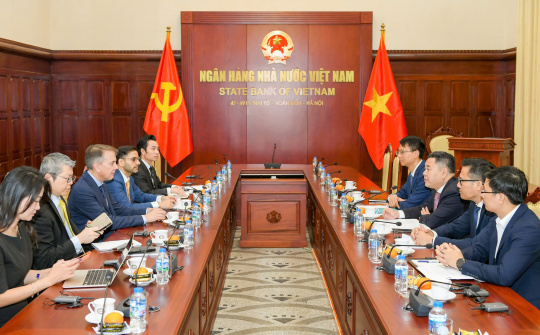 Phó Thống đốc Nguyễn Ngọc Cảnh tiếp Chủ tịch Châu Á – Thái Bình Dương Mastercard