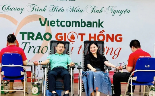 Vietcombank lan tỏa giá trị nhân văn qua hoạt động cộng đồng