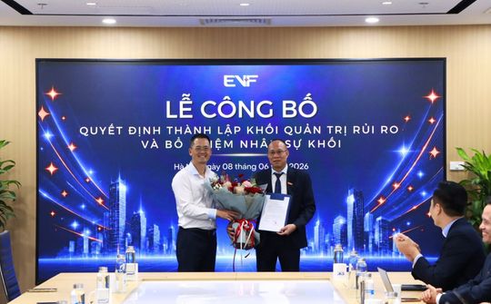 EVF thành lập Khối Quản trị rủi ro, bổ nhiệm ông Ngô Thế Thảo làm Giám đốc Khối