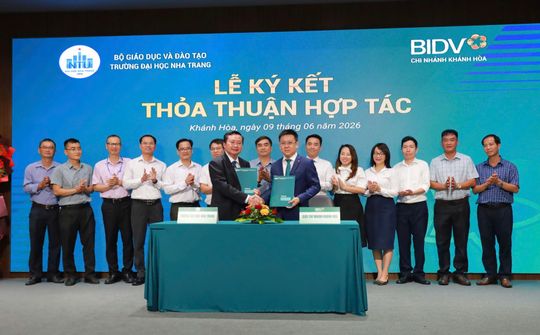 BIDV Khánh Hòa hợp tác toàn diện với Trường Đại học Nha Trang