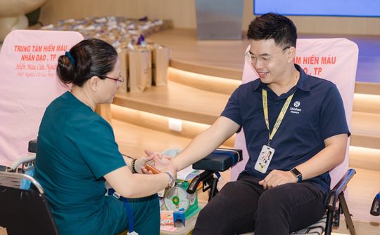 Shinhan Finance: Gần 100 nhân viên chung tay hiến máu cứu người tại TP. Hồ Chí Minh và Hà Nội
