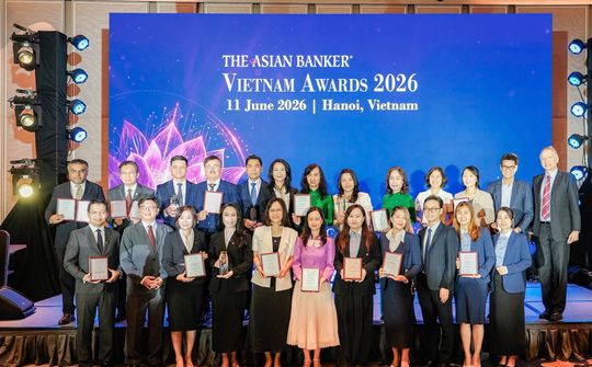 Vietcombank nhận ba giải thưởng lớn từ The Asian Banker