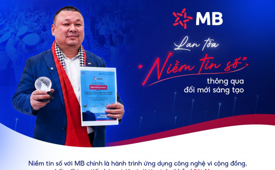 MB lan tỏa 'niềm tin số' thông qua đổi mới sáng tạo