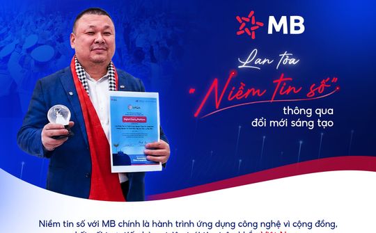 MB lan tỏa 'niềm tin số' thông qua đổi mới sáng tạo