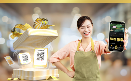 Bac A Bank triển khai dịch vụ 'loa ting ting' hỗ trợ hộ kinh doanh kiểm soát giao dịch thanh toán