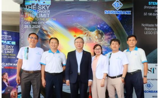 SaiGonBank đồng hành Vietnam Space Week 2026 tại Cần Thơ