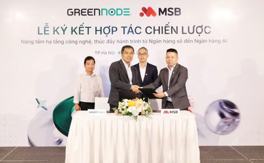 MSB hợp tác GreenNode thúc đẩy chuyển đổi từ số hóa sang ngân hàng AI