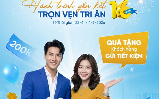 BAOVIET Bank Nghệ An tri ân khách hàng dịp 16 năm thành lập