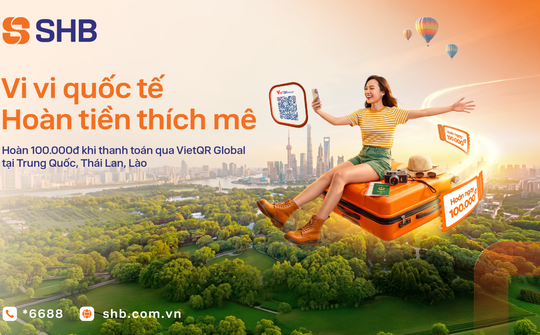 SHB triển khai thanh toán VietQR Global trên ứng dụng SHB SAHA