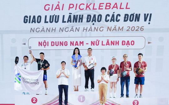 Bế mạc Giải Pickleball Family Cup Ngân hàng Việt Nam 2026