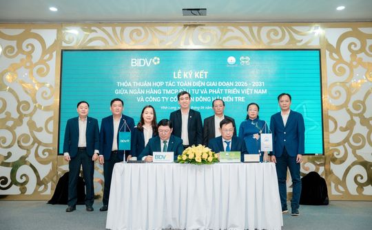 BIDV và DOHACO ký thỏa thuận hợp tác toàn diện giai đoạn 2026 - 2031