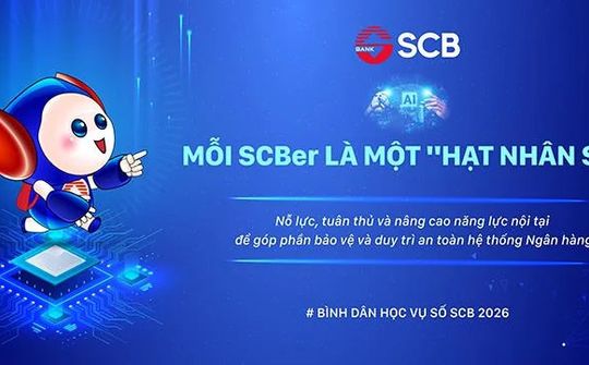 Bình dân học vụ số 2026: Mỗi SCBer là một "Hạt nhân số"