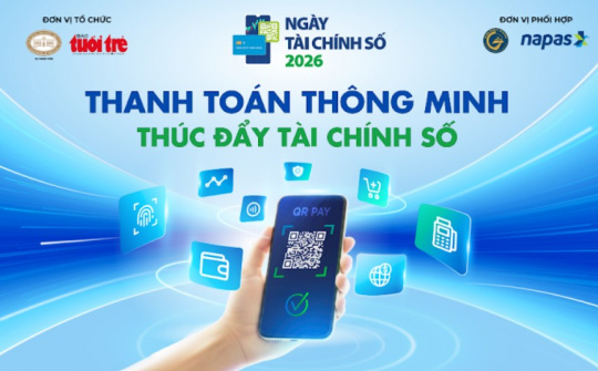 Vietcombank giới thiệu hệ sinh thái giải pháp số hỗ trợ hộ kinh doanh tại "Ngày Tài chính số 2026"