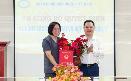 Ngân hàng Nhà nước bổ nhiệm Phó Vụ trưởng Vụ Hợp tác quốc tế