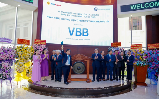 Cổ phiếu Vietbank chính thức niêm yết trên HoSE