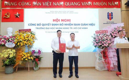 Bổ nhiệm Ban Giám hiệu Trường Đại học Ngân hàng TP. Hồ Chí Minh