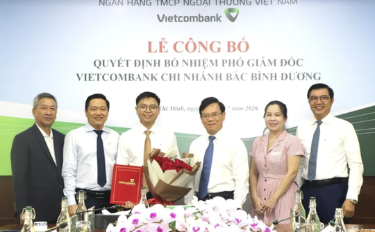Vietcombank bổ nhiệm Phó Giám đốc Chi nhánh Bắc Bình Dương