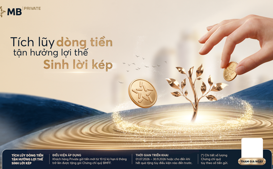 MB triển khai ưu đãi dành cho khách hàng Private gửi tiết kiệm