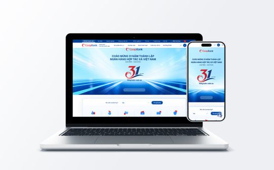 Co-opBank ra mắt Website mới: Lấy QTDND làm trung tâm, kiến tạo trải nghiệm số toàn diện