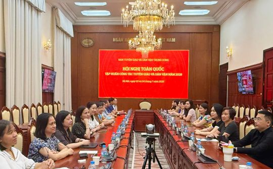 Đảng bộ Ngân hàng Nhà nước Việt Nam tích cực tham gia Hội nghị tập huấn công tác tuyên giáo và dân vận năm 2026